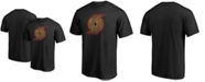 Fanatics Men's Black Portland Trail Blazers Hardwood Logo T-shirt